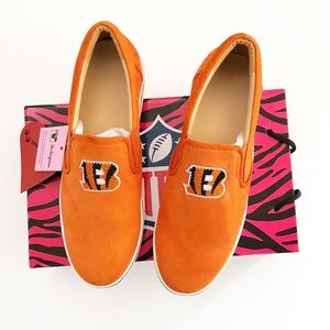 NWT | NFL Cincinnati Bengals Slip On Sneakers